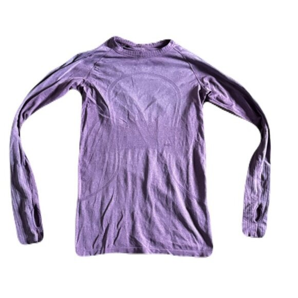 lululemon athletica Tops - Lululemon Long Sleeve Thumbholes Size 6 Purple